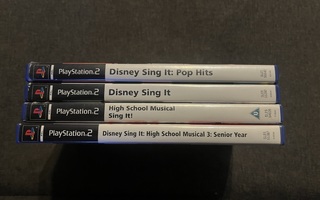 Disney Sing It! PS2-Pelejä