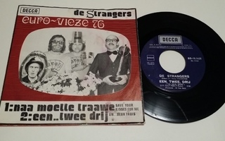 De Strangers Naa Moette 7" sinkku Eurovision 1976 Belgia