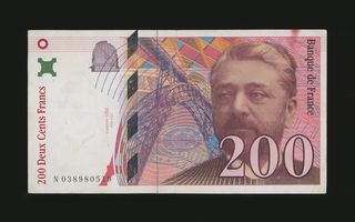 Ranska 200 Francs 1996 P159b, VF