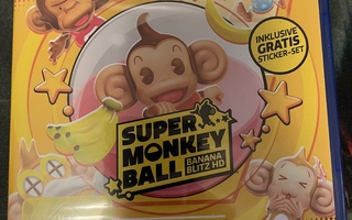 Super Monkey Ball: Banana Blitz HD (PS4) Uusi ja muoveissa