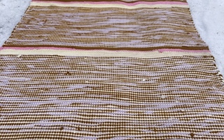 Suomalainen räsymatto matto 268 X 76 cm