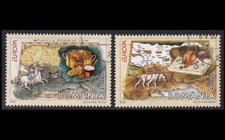 Romania 5935-6 o Europa gastronomia (2005)