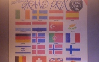 EUROVIISUT '86 :: GRAND  PRIX :: ORIGINAL  VINYYLI  LP