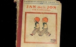 Vanha ruotsinkielinen pieni lasten satukirja 1930 luvulta