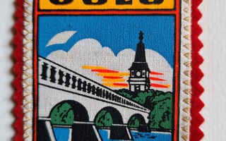 Oulu Vintage  kangasmerkki