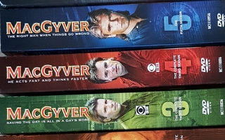 MacGyver kaudet 1-7-DVD