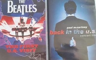 PAUL BEATLES McCARTNEY  Visit PAUL McCARTNEY - BACK IN T-DVD