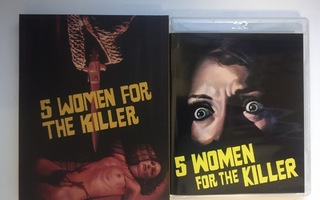 Five Women for the Killer - Limited Edition Slipcover (1974)