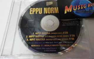 EPPU NORMAALI - HIPIT RAUTAA CD SINGLE UUSI