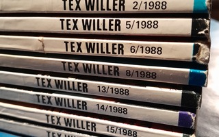 9 kpl tex willer 1988