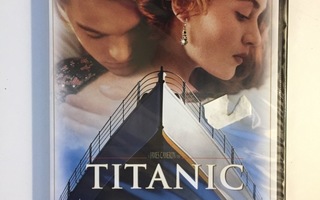 Titanic (1997) Kate Winslet & Leonardo DiCaprio (DVD) UUSI