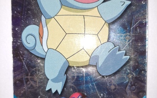 Squirtle #07 Pokémon Topps Holographic card