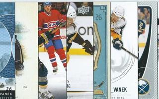 NHL-jääkiekkokorttinippuja pelaajittain 8 (V-Z)