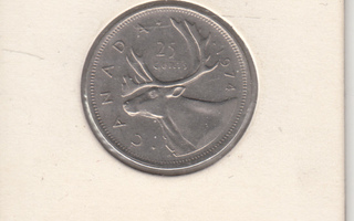25 CENTS CANADA 1974   kl  6-7