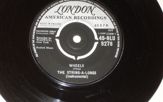 7" STRING-A-LONGS - Wheels - single 1960 rautalanka EX