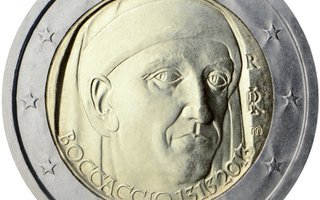 2€ Juhlaraha Italia 2013 Giovanni Boccaccio