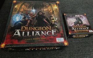 DUNGEON ALLIANCE lautapeli + CHAMPIONS lisäosa