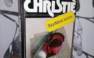 Agatha Christie - Syyttävä sormi - Wsoy 1990 Kovakansi