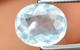 1.04ct sininen Akvamariini / Aquamarine jalokivi