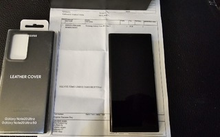 Samsung Galaxy Note20 Ultra 5G 256GB - Musta