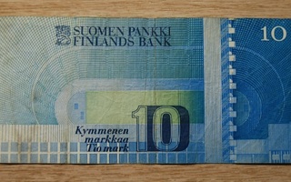 Paavo Nurmi Suomen pankki 10 Markkaa 1986