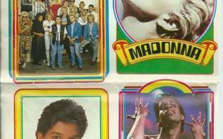 Pop tarrat 1986: Madonna, Prince etc