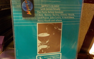 KENNY CLARKE & JAMES MOODY - PARIS BEPOP SESSIONS EX+/M- LP