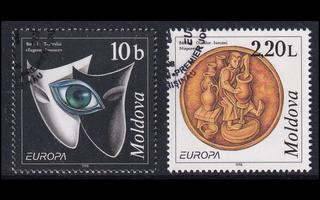 Moldova 275-6 o Europa kansalliset juhlat (1998)