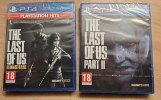 The Last Of Us Remastered Part I ja II PS4 UUSI JA MUOVEISSA