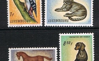 Luxemburg 1961 - Eläinten suojelu (4) ++
