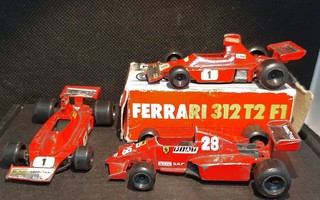 3 x Polistil  F1 Ferraria