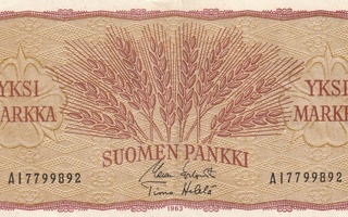 Suomi  1 markka 1963   AI7799892