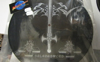 SABBAT-SATANASWORD LP KUVALEVY SAKSA 2001 EX+