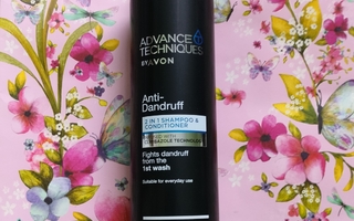 ~Avon Anti-Dandruff -shampoo-hoitoaine 400 ml~