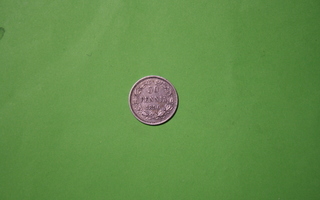 Hopeinen 50 penniä 1890