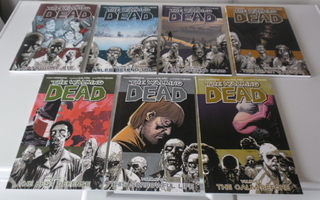 The walking dead, volume 1-7 (7 kpl), engl.