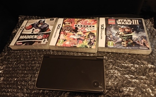 Nintendo ds XL + pelit