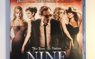 Nine (Blu-ray) Nicole Kidman ja Daniel Day Lewis (2009)