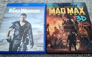 The Road Warrior ja Mad Max: Fury Road 3D - BD + BD3D