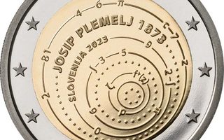 2€ Juhlaraha Slovenia 2023 Josip Plemelj