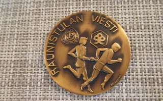 Raunistulan Viesti mitali Turku 1985 /Heinoja.