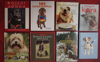 Koirien kasvatukseen ym. liittyvää kirjallisuutta