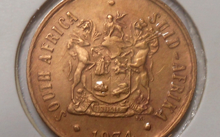 South Africa. 2 cents 1974.