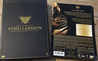 THE COMPLETE STIEG LARSSON MILLENNIUM TRILOGY 7 DVD