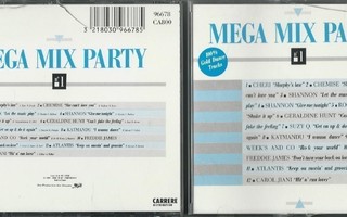 MEGA MIX PARTY No 1 CD 1989 Disco Hi NRG