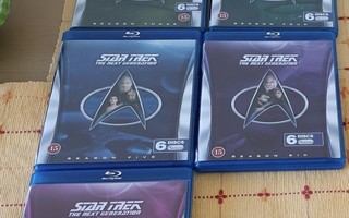 Star Trek: The Next Generation Kaudet 1-7 Blu-Ray