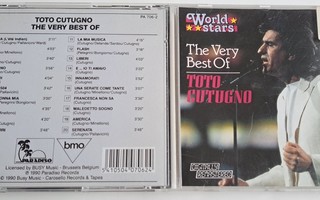 TOTO CUTUGNO - The Very best of CD 1990 Italo