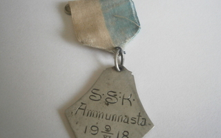 Palkinto mitali SSK 1918, 813 H Suojeluskunta