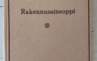 Jalmari Kekkonen: Rakennusaineoppi 1946