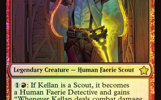 MTG - Kellan, Planar Trailblazer - FDN - R 91 FOIL